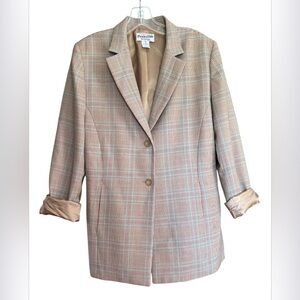 Pendleton Women’s Classic Wool Plaid Blazer Size 10